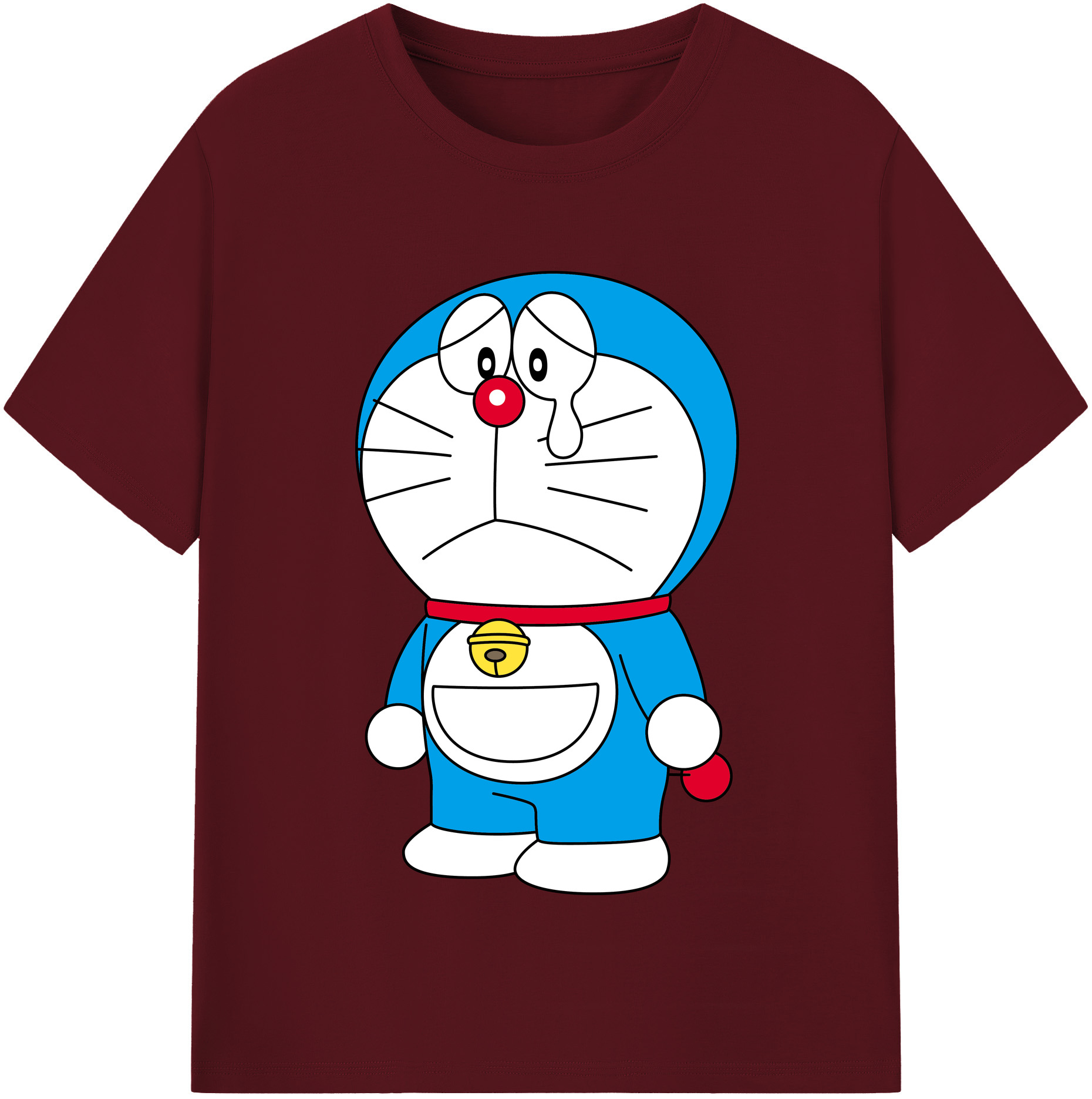 （画像用） ドラえもん Doraemon 綿100％半袖Tシャツ（フロントプリント）